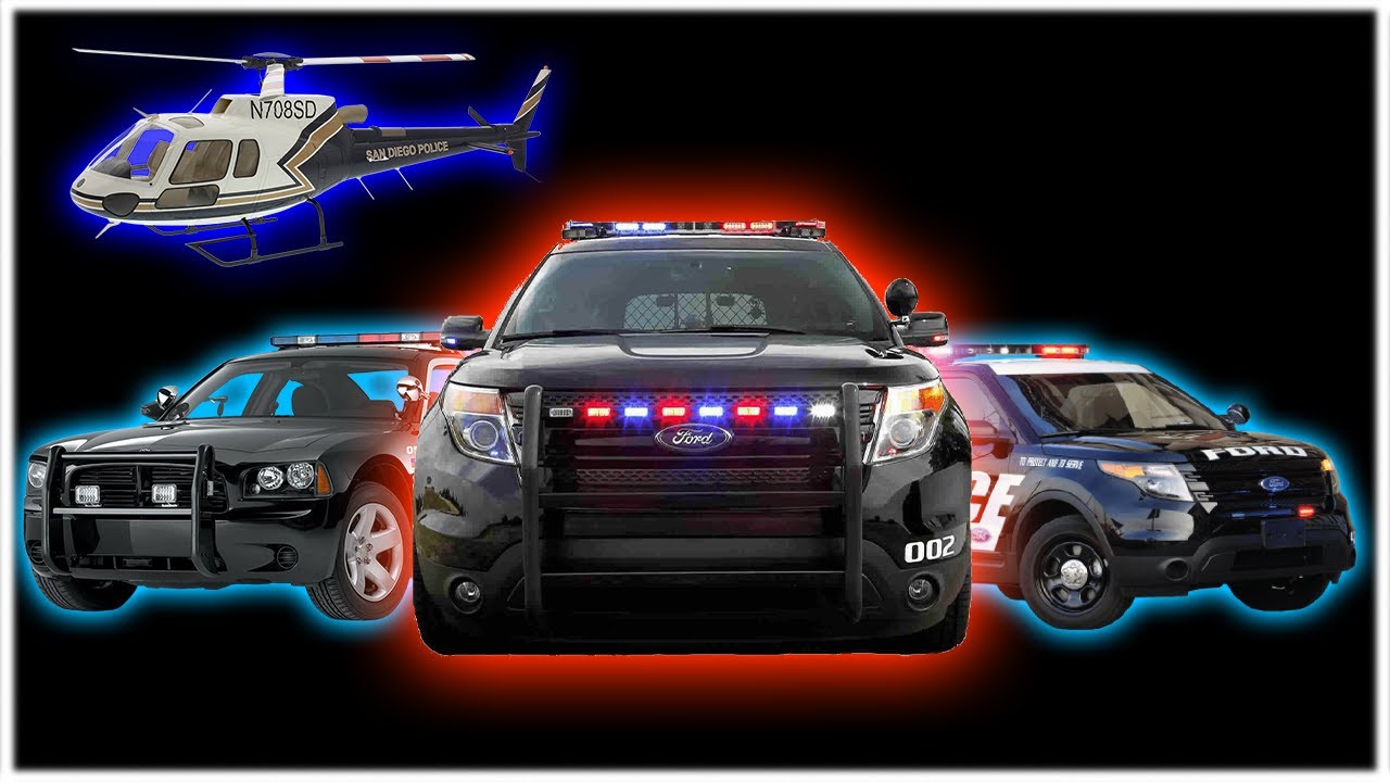 🚨🚔105 Police Vehicles 