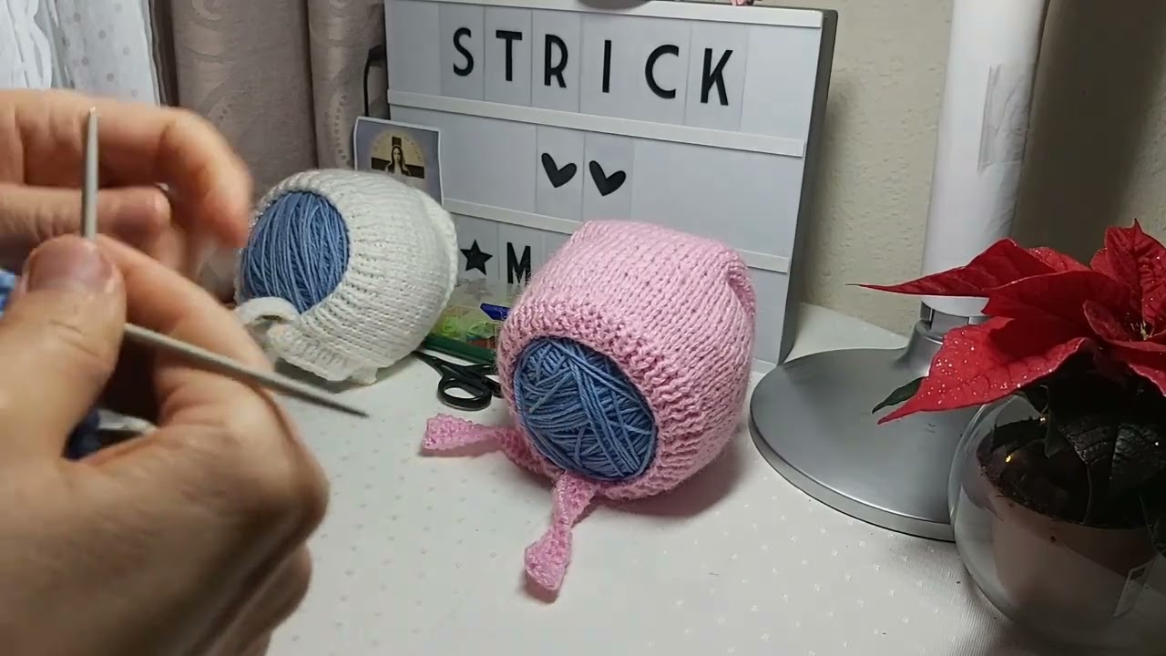 #stricken #Baby #Mütze (Anleitung für Anfänger)