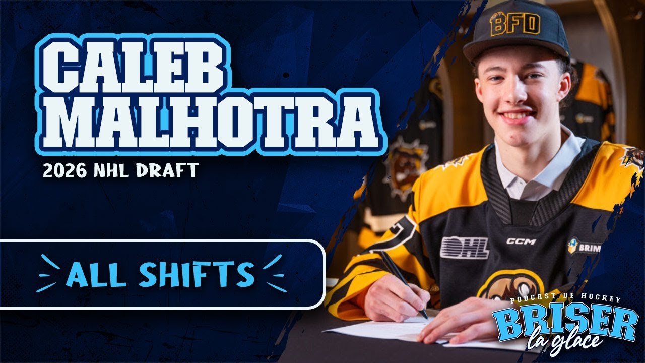 CALEB MALHOTRA - 5 Points (14 minutes) 🔥 2026 NHL Draft 📈