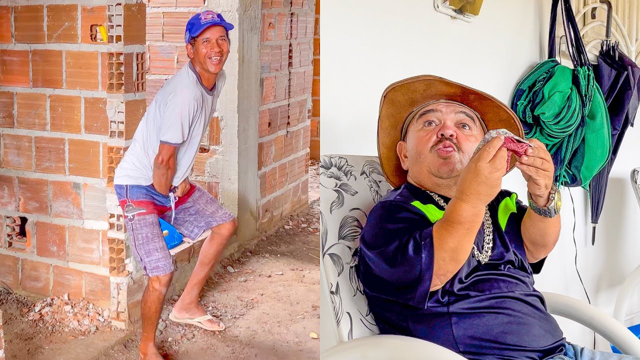 PILILIU CHEIRA CALCINHA PASSADA NO FURICO DO PEDREIRO | PILILIU DA RESENHA