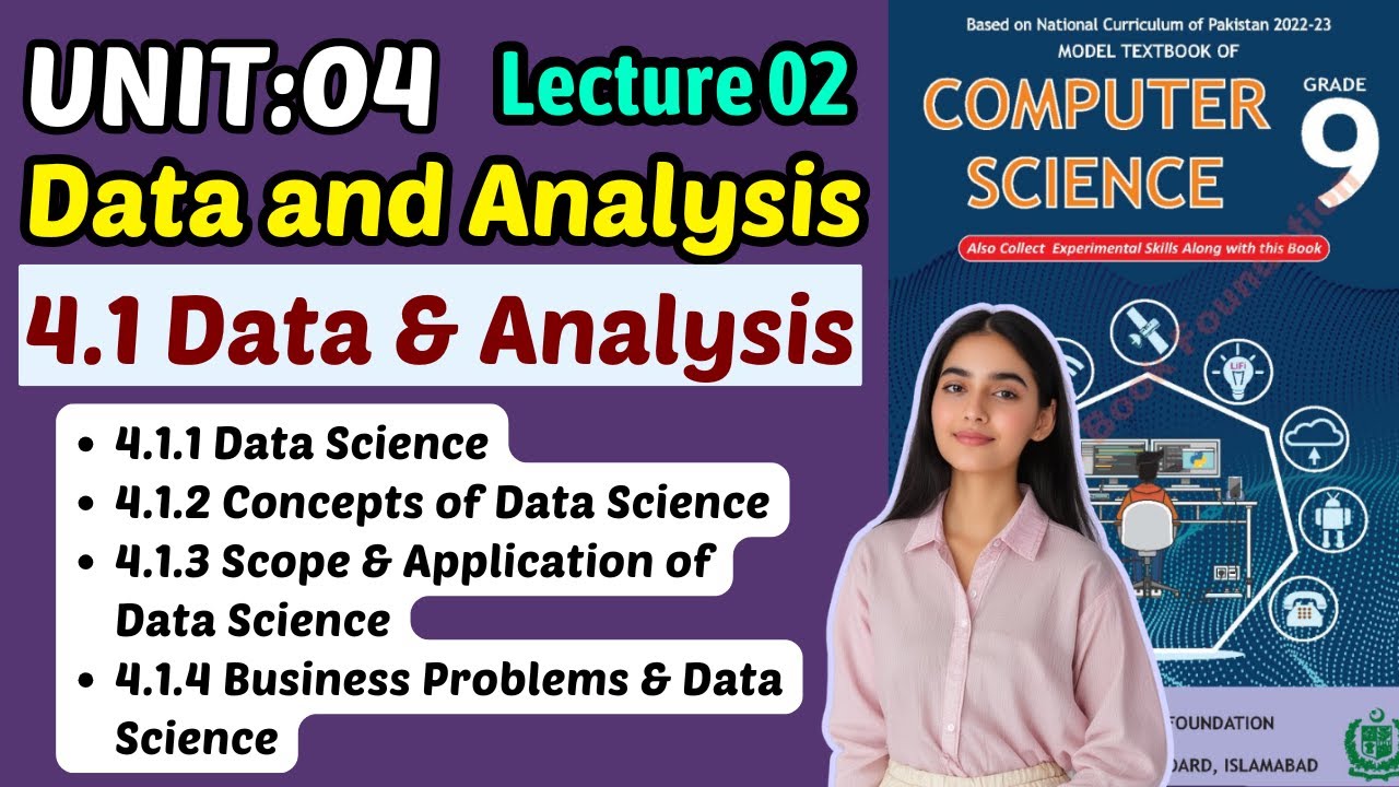 Data and Analysis | Chapter 4 Data and Analysis | Class 9 Computer Science Federal Board Book 2025