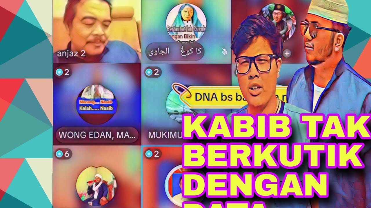 KABIB ‼️‼️ TEKUK LETUT NGOMONG TAK PAKAI DATA ASAL MAIN KLAIM SAJA