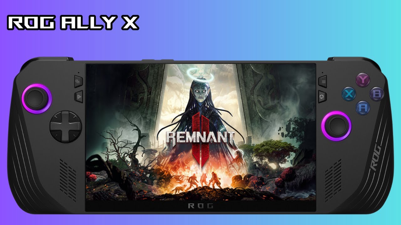 Asus Rog Ally X: Remnant 2 Gameplay