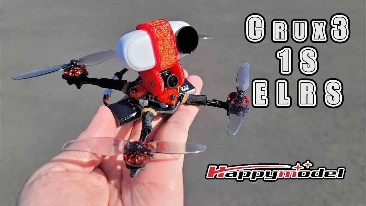 Quiet Cinematic Performance // Happymodel Crux3 1S 😀🏁
