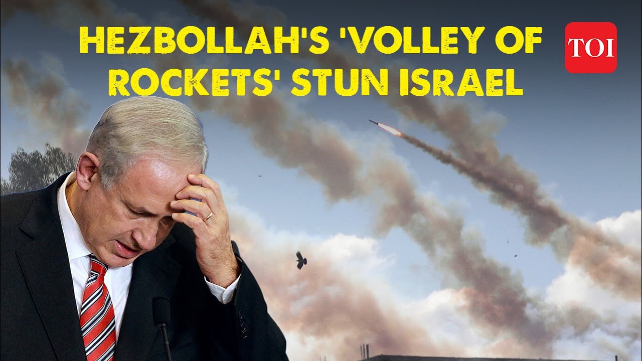 Hezbollah's Missile Blitz Derails Israel’s Aerial Surveillance Base; 100 Rockets In 24 Hours I Watch