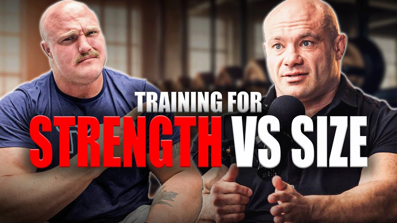 Critiquing Dr. Mike | Training for SIZE vs STRENGTH