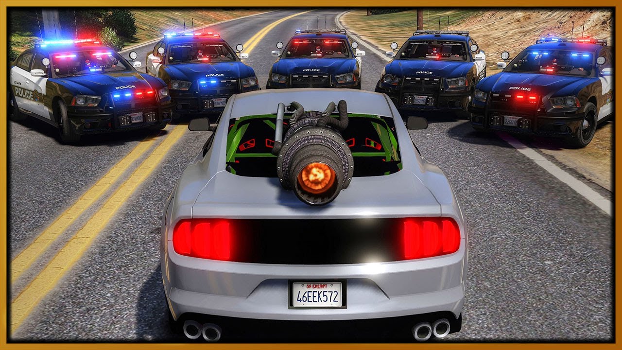 GTA 5 Roleplay - cops get MAD Trolling in Jet Engine Mustang | RedlineRP #982