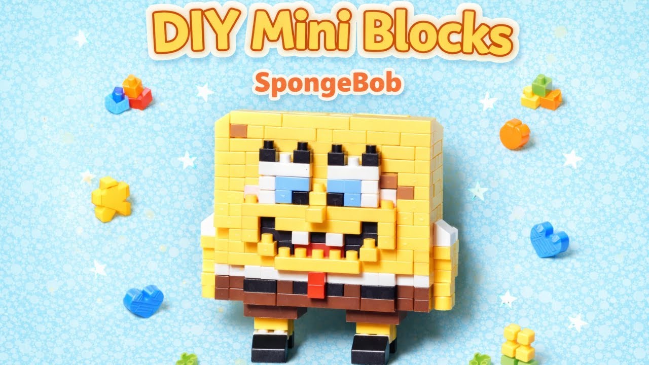 DIY Mini Blocks – SpongeBob Mini Figure