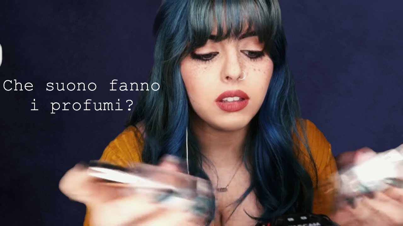 ASMR | I MIEI PROFUMI SHOW & TELL | whispering ita, tapping