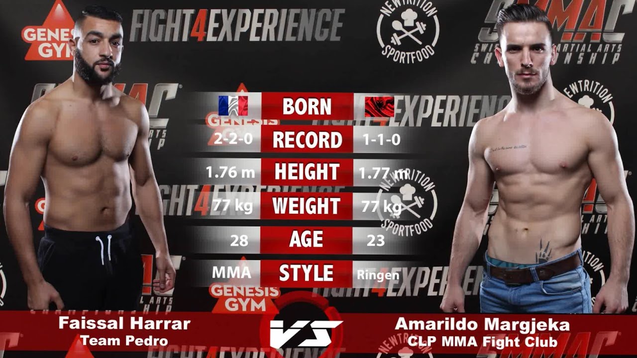SMMAC 4: Faissal Harrar vs Amarildo Margjeka