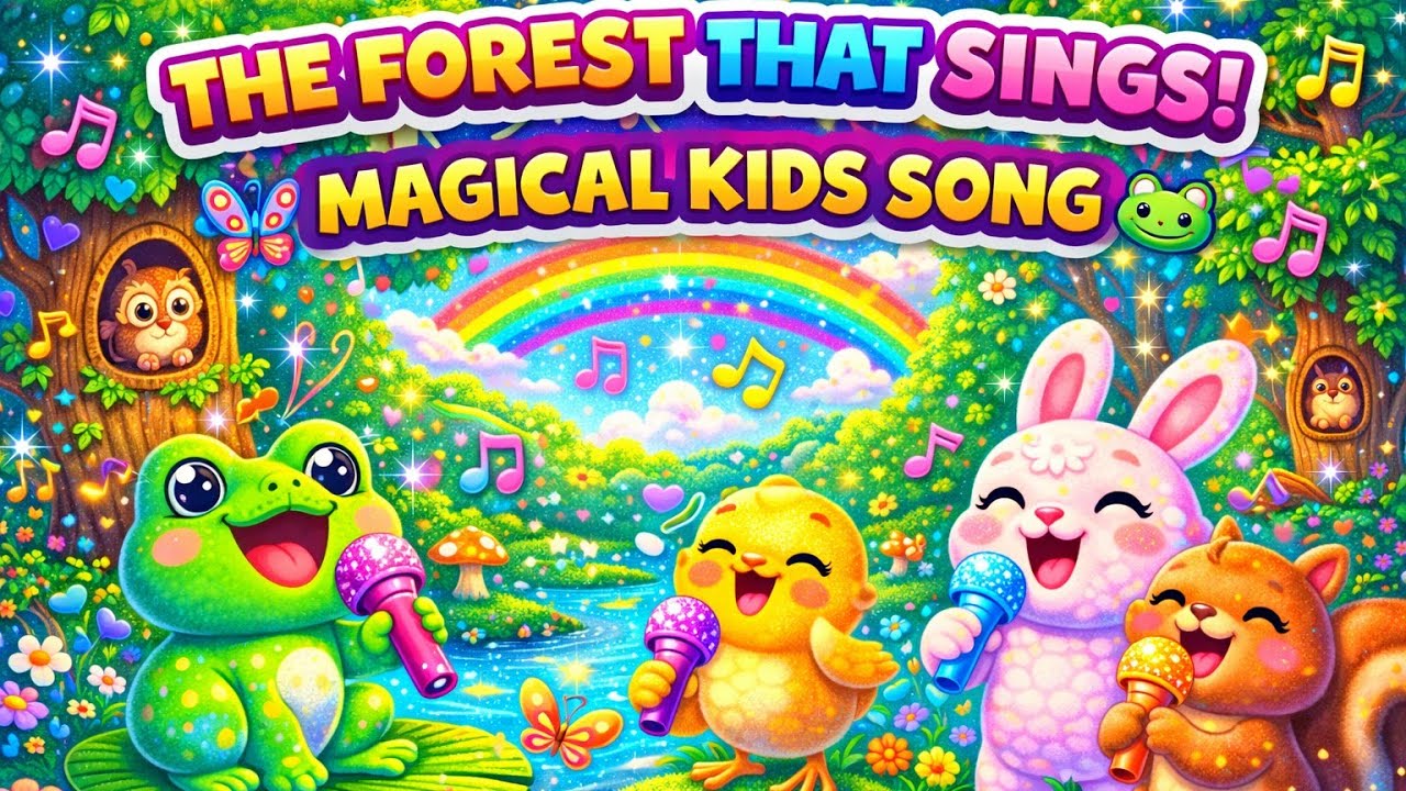 The Forest That Sings! 🐸🦋 Magical Kids Song