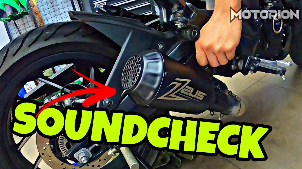 SOUNDCHECK ZEUS EXHAUST | DOMINAR 400 UG