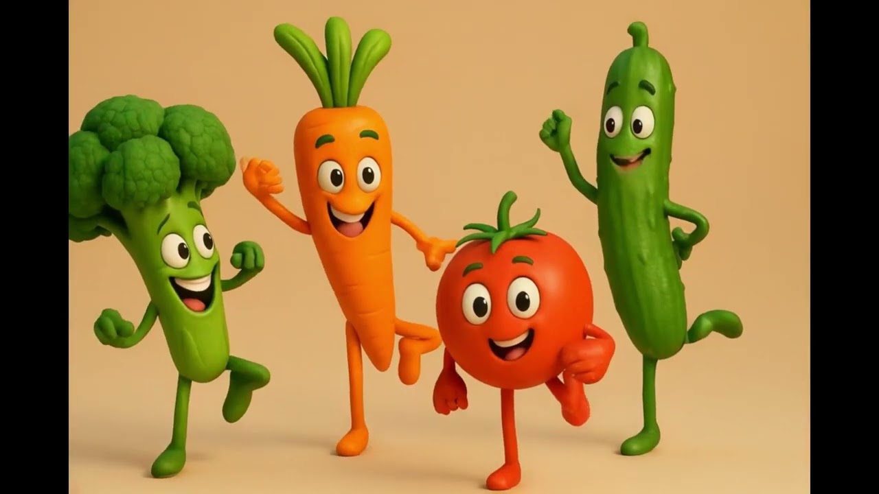 Полезен зеленчук - Детска песен