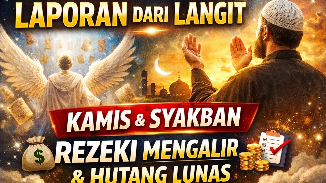 Kamis 5 Februari 2026‼️ Laporan dari Langit Dibuka | Lakukan Ini Setelah Magrib agar Rezeki Mengalir