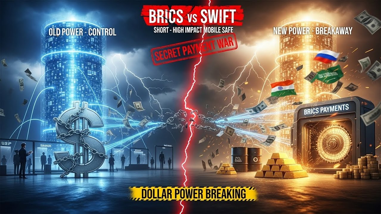 BRICS VS SWIFT: THE SECRET NETWORK UNDERMINING DOLLAR POWER