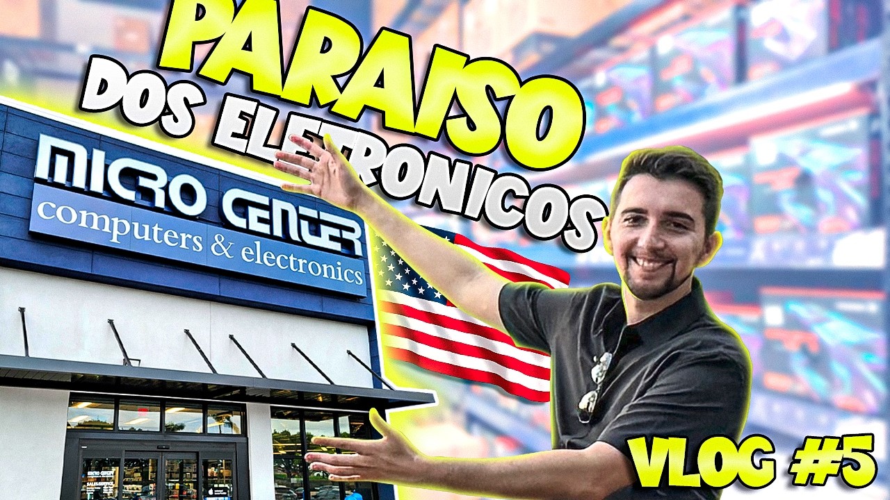 CONHECI A MICRO CENTER! A MAIOR loja de HARDWARE dos ESTADOS UNIDOS!