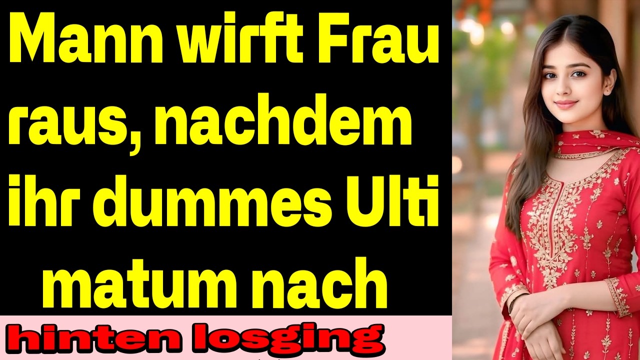 Er Warf Seine Frau Raus – Ihr Ultimatum Ging Nach Hinten Los