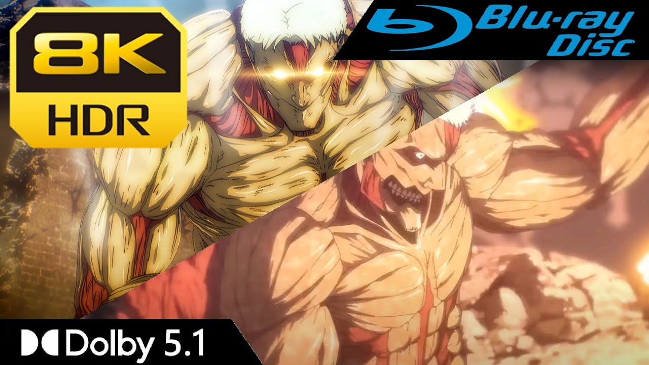 [8K HDR] Fort Salta War - Attack on Titan | Blu-Ray &bull; Dolby 5.1