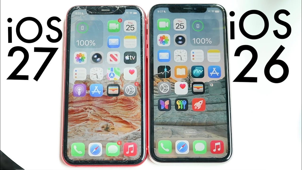 iPhone 11: тест скорости открытия приложений на iOS 27 против iOS 26