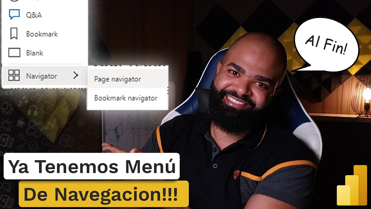 🚀 Explorando los nuevos menús de Navegación de Páginas y Marcadores en Power BI