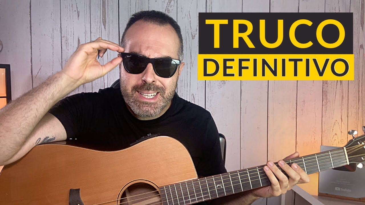 Cualquiera Puede Tocar la Guitarra con ESTE TRUCO