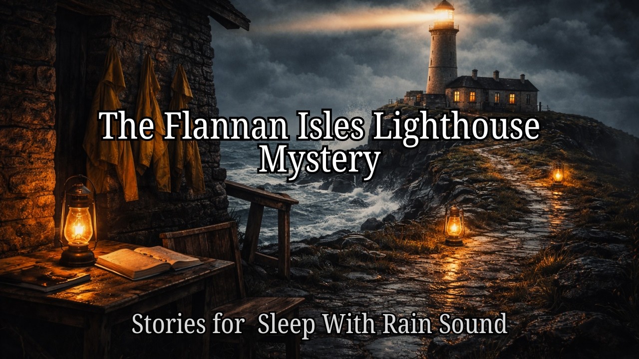 True Crime Story For Sleep With Black Screen and Rain Sound- Episode 36