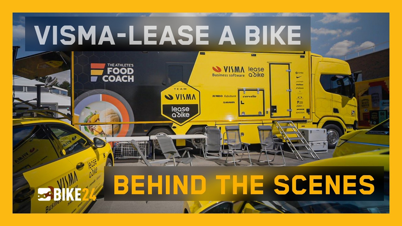 Tour Insights: 🤯 50 Leute und 7.500 Flaschen fürs Team Visma - Lease a Bike