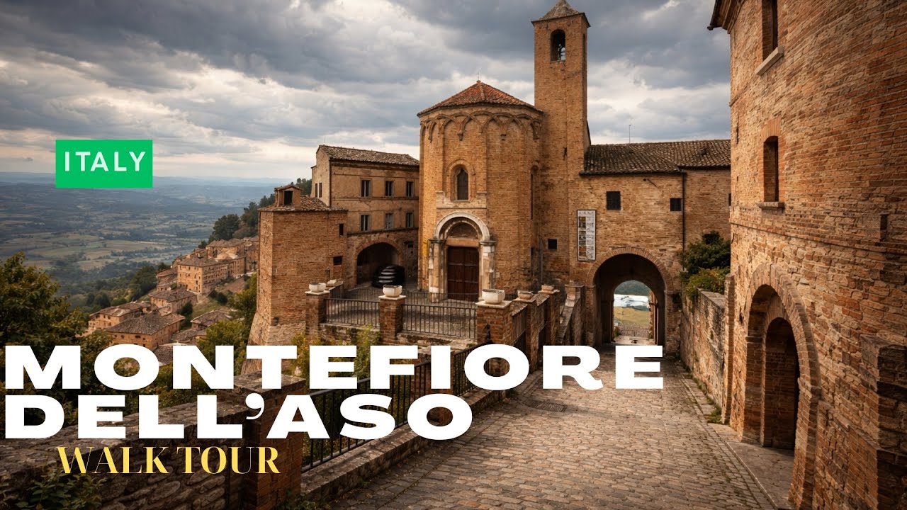 Discover Montefiore dell’Aso 🇮🇹 Secret Hilltop Village in Marche