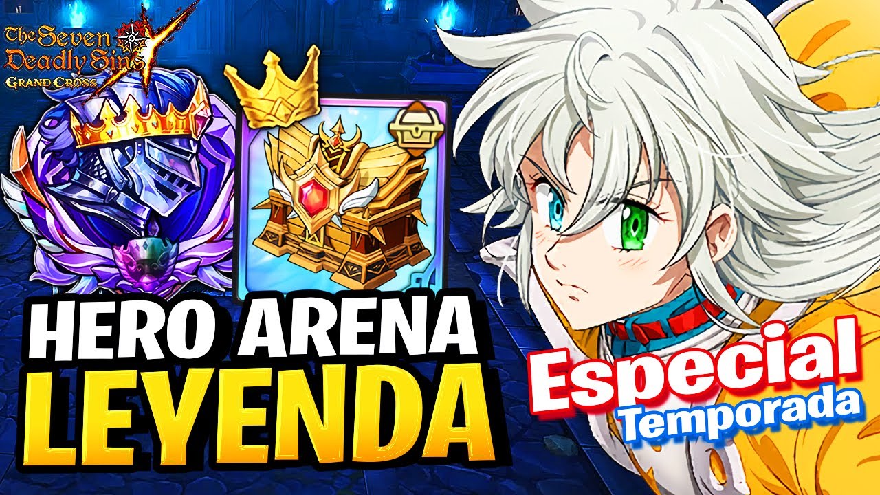 TRISTAN UR DESTRUYE HERO ARENA LEYENDA! COMIENZA SEGUNDO CON 1 EQUIPO! - 7ds Grand Cross