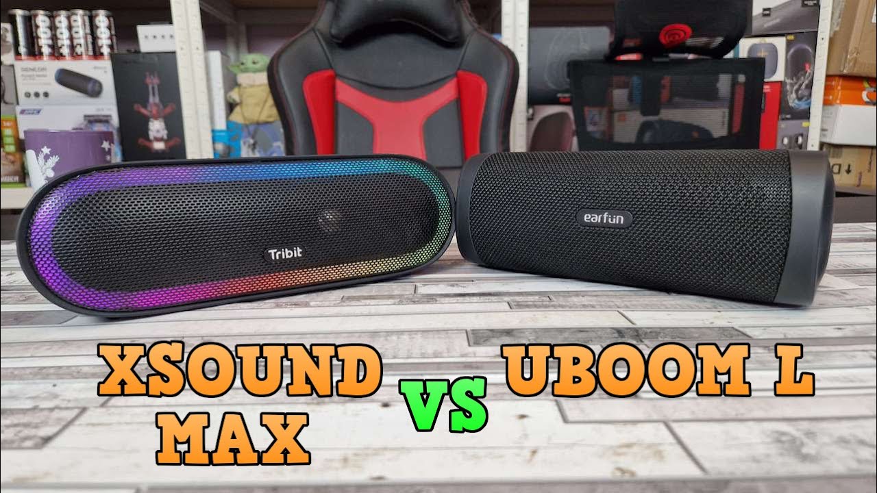 EarFun UBOOM L vs Tribit XSound Mega / por&oacute;wnanie i blind-test świetnych głośnik&oacute;w BT