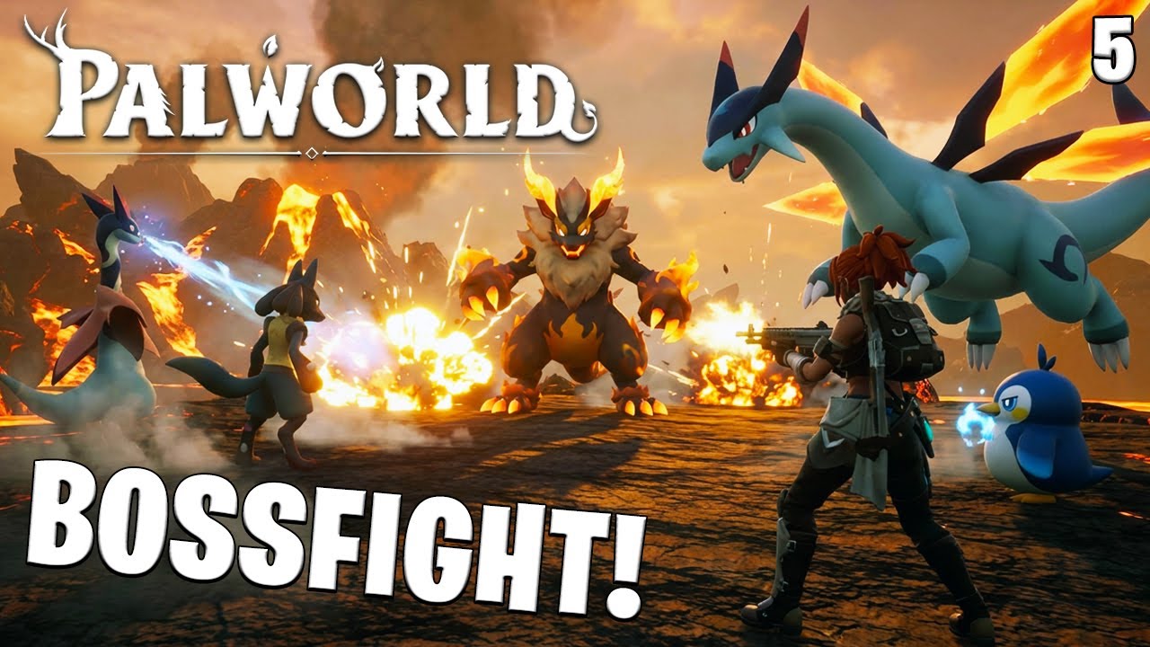 PALWORLD LIVE #6 - BOSSFIGHT Marathon! Gyűrjük le őket!