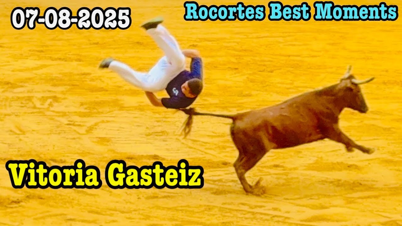 Best Scenes of Recortadores Vitoria 7 August 2025 | Mejores Momentos de Recortes Vitoria Gasteiz
