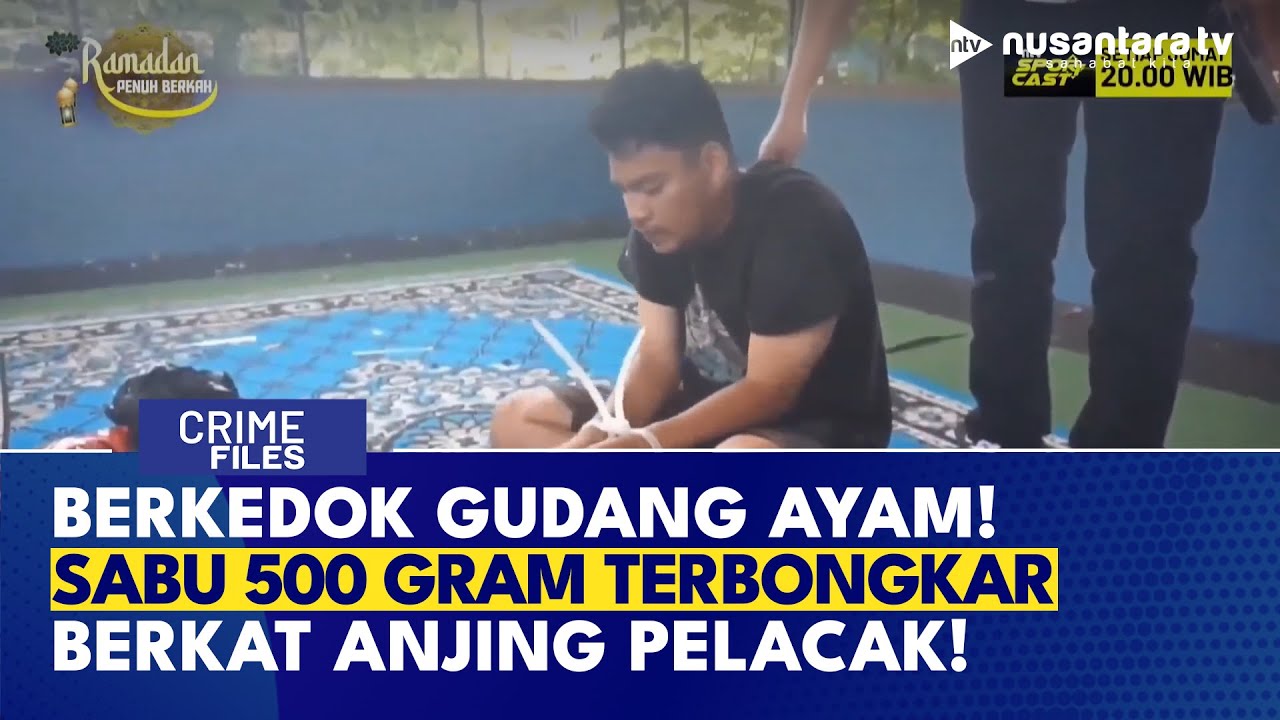 Gudang Pengolahan Ayam di Samarinda Digerebek, 500 Gram Sabu Diamankan | CRIME FILES