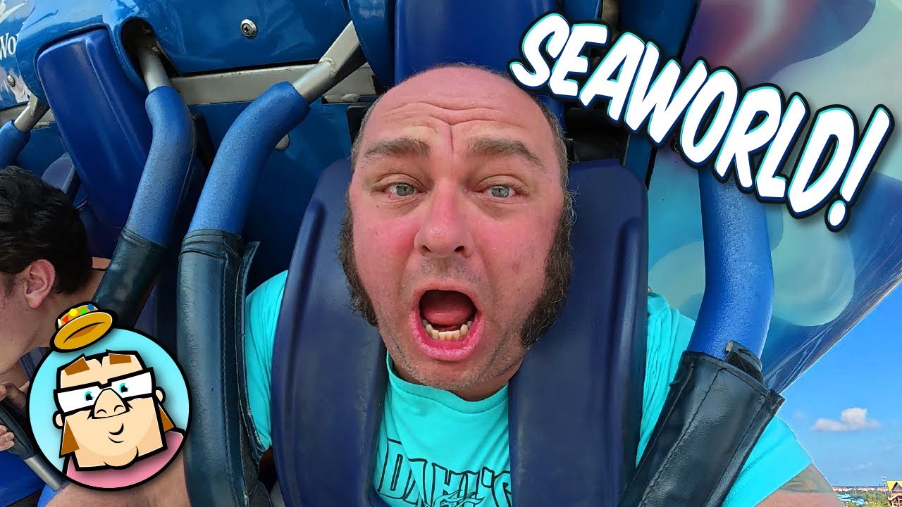 SeaWorld Orlando - Roller Coasters and Christmas - Manta, Penguin Trek, Mako - Expedition Odyssey