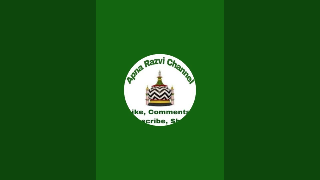 Apna Razvi Channel is live!