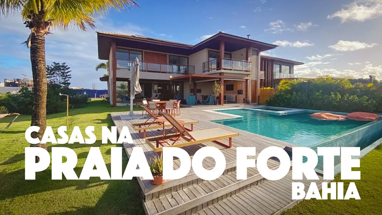 Praia do Forte na Bahia, Brasil - como é se hospedar em casas de luxo na Praia do Forte?
