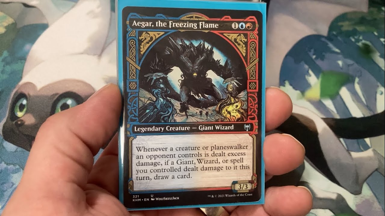 My MTG - Giants (Aegar the Freezing Flame) - Commander deck 
