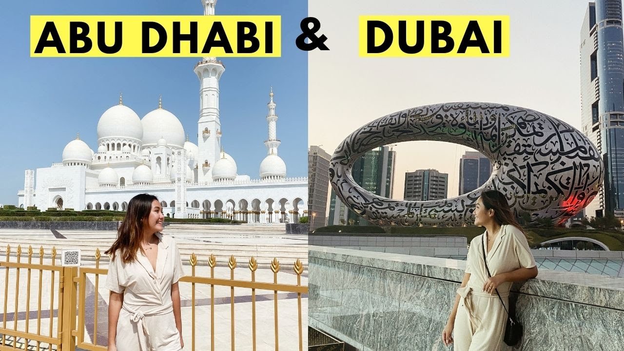 FREE THINGS to do in ABU DHABI & DUBAI all in one day!