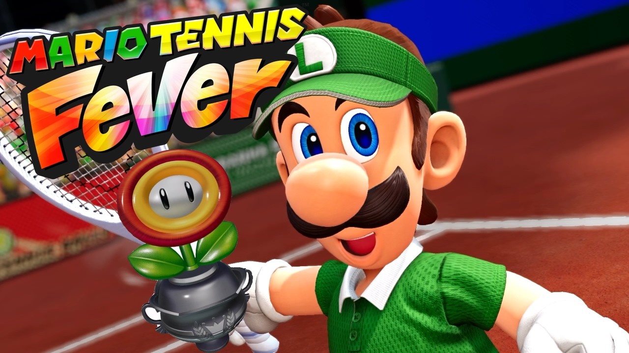 Mario Tennis Fever: Singles Flower Cup Tournament