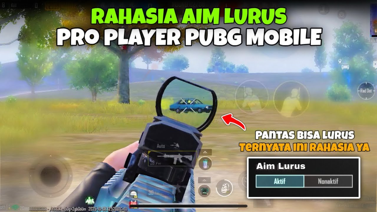 Cara Aim Lurus Pubg Mobile Terbaru | Cara Spray No Recoil | PUBG MOBILE 