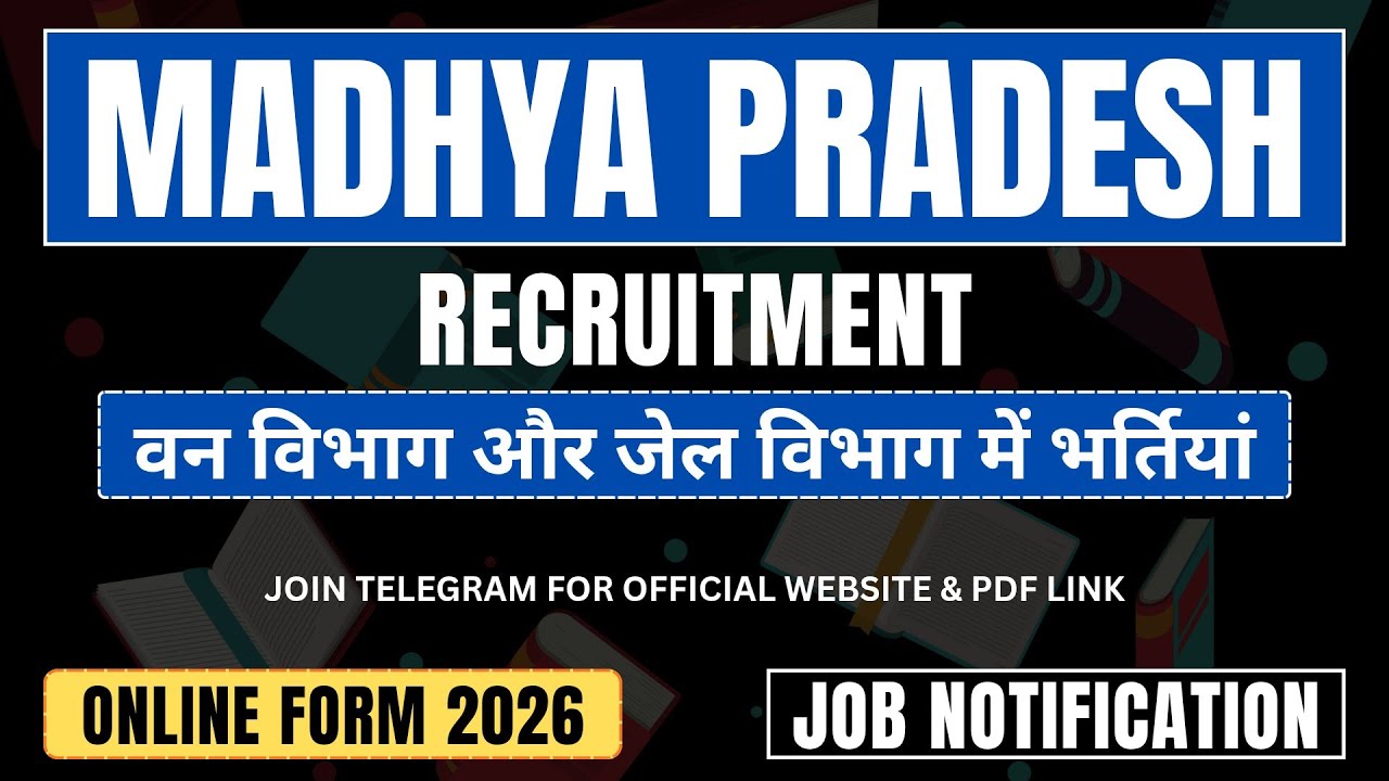 Madhya Pradesh Van Rakshak, Jail Prahari Online Form 2026 | Naukri Gurukul 