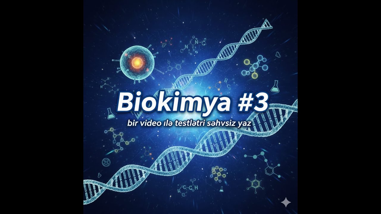 Biokimya dərs izahı - 3. Zulalın biosintezi ATF ən sadə izahla