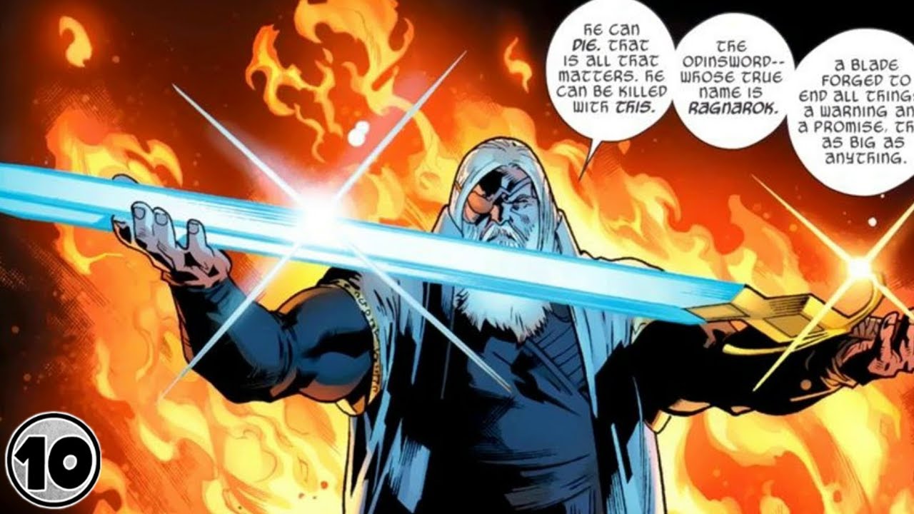 Top 10 Strongest Marvel Swords