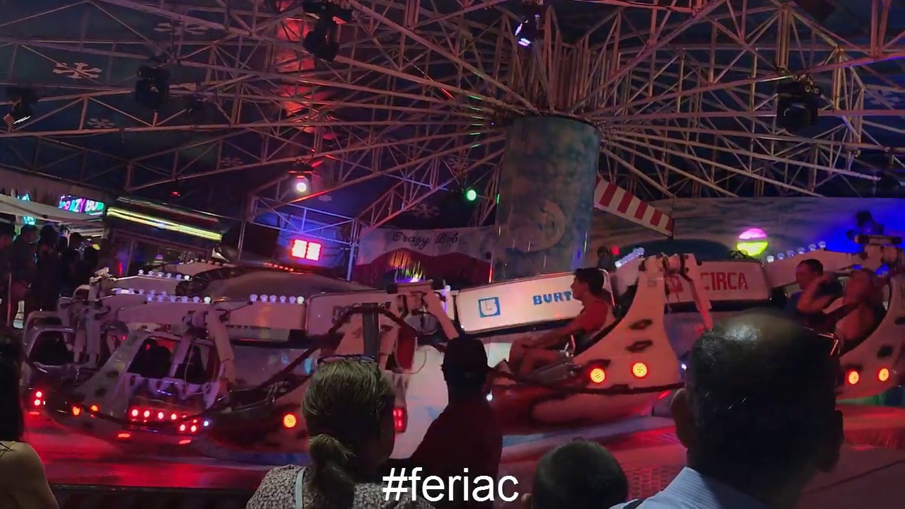 Atracción Crazy Bob OFFRIDE Feria Málaga 2019