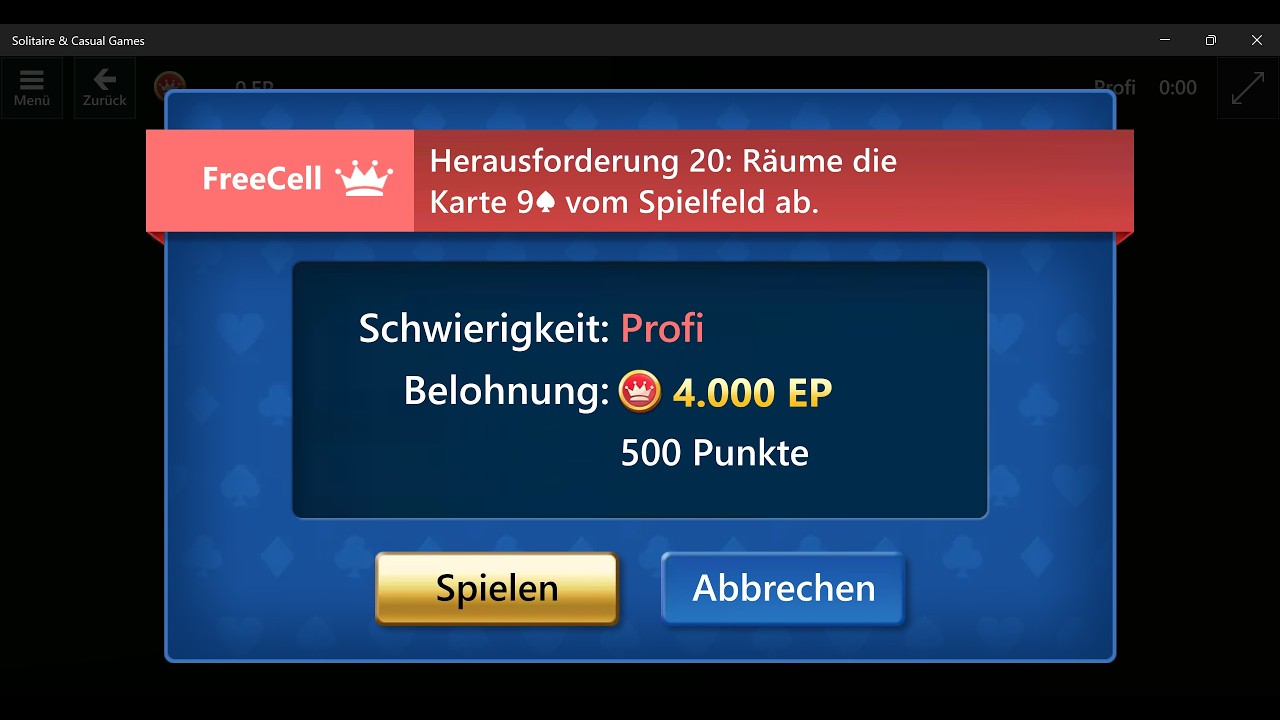 FreeCell Adventure Game #20, July 9, 2026 Event, Expert