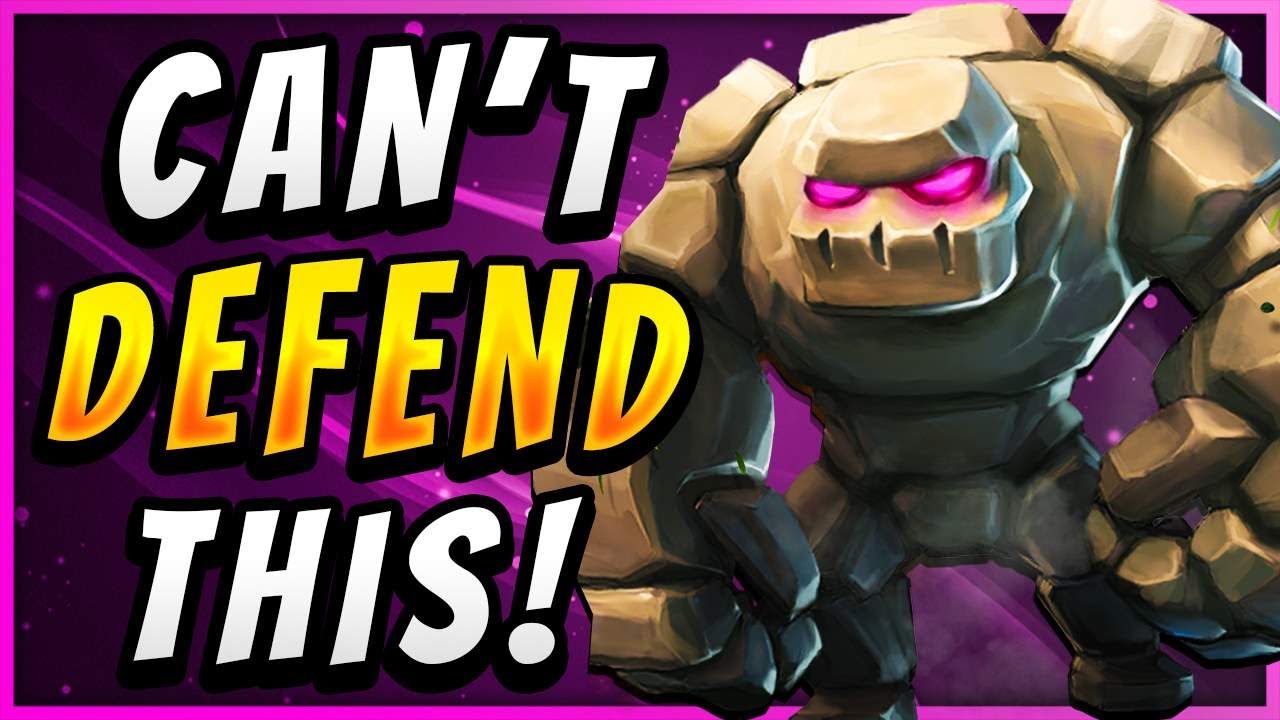 The ONLY way Golem wins in Clash Royale?! ✅