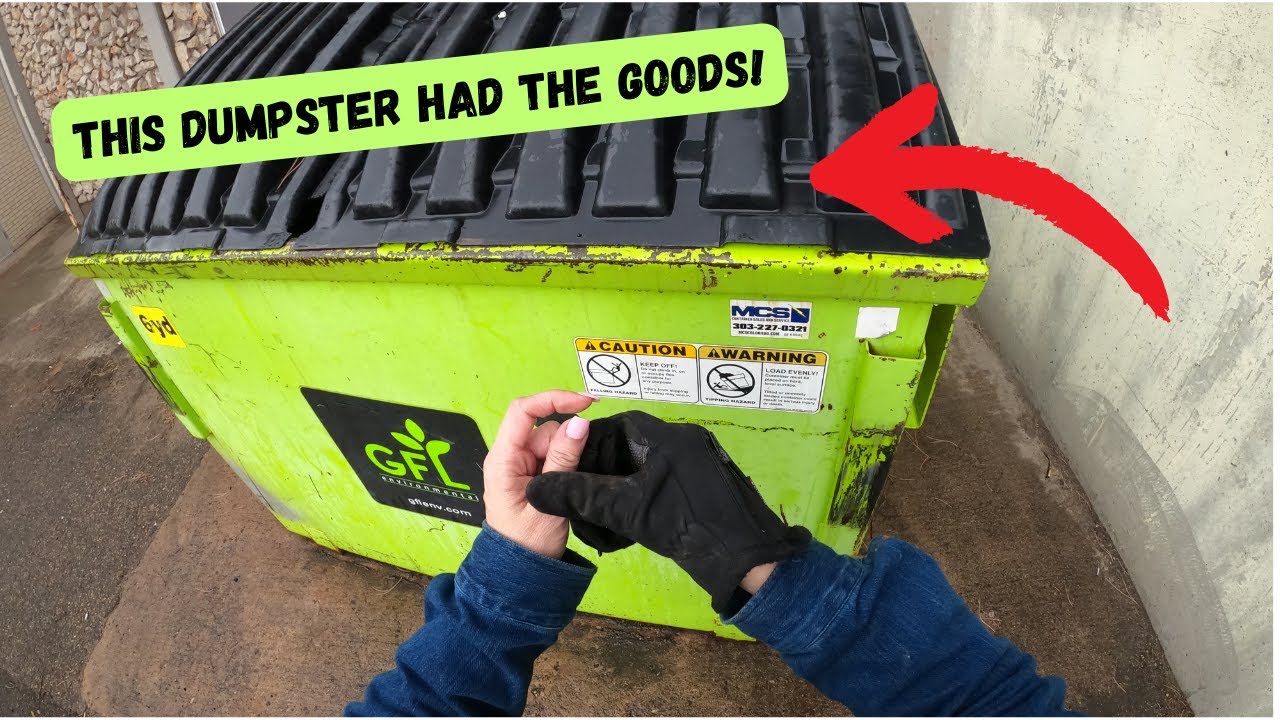 Jackpot!  Dumpster Diving In A Big City!