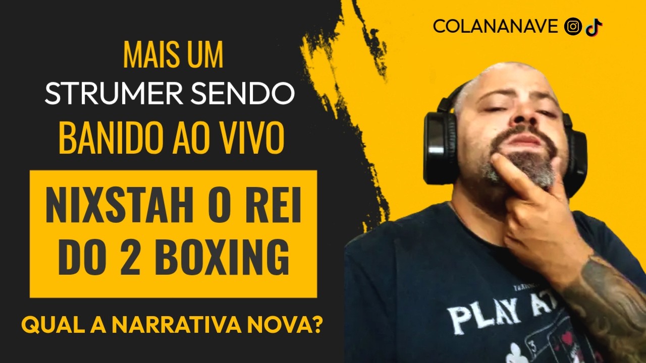 OPINIÃO - O REI DO 2 BOXING BANIDO AO VIVO. QUAL VAI SER A NARRATIVA AQUI NO BOSTIL?