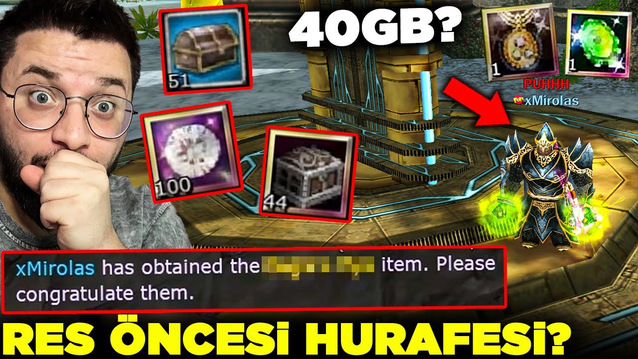 RES ÖNCESİ HURAFESİ GERÇEK Mİ? 40GB? YENİ OKÇU EKİP FENA! | MANYAK OKÇU SERİSİ #10 | Knigt Online