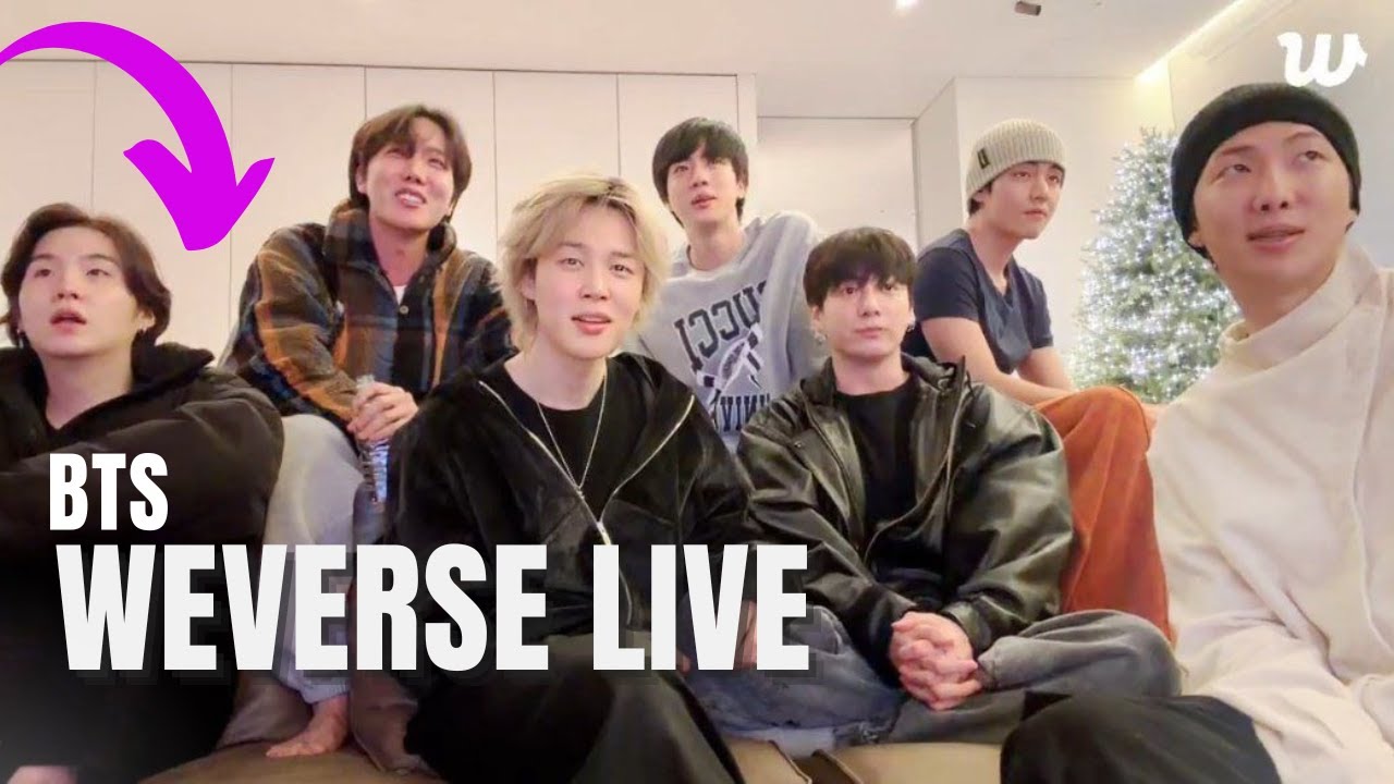 🔴 BTS OT7 LIVE Año Nuevo 🎉 Completo (Sub Español) Weverse Today 31.12.2025 | I Purple kpop  #shorts